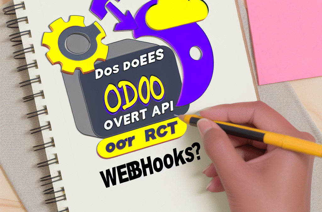 Odoo propose-t-il une API REST ou des webhooks ?