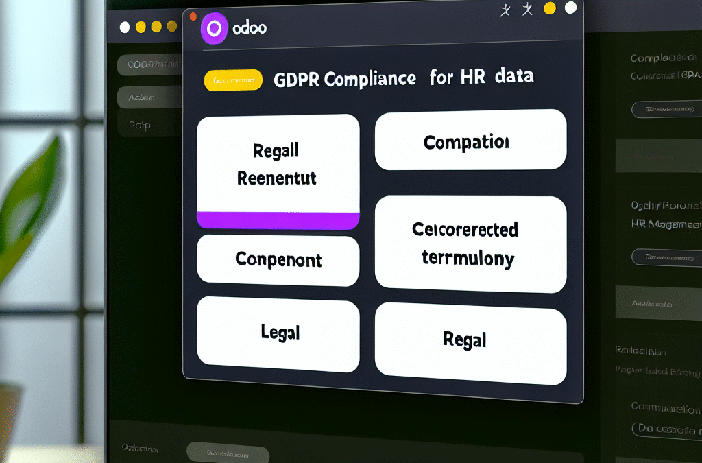 Odoo est-il conforme au RGPD pour les données RH ?